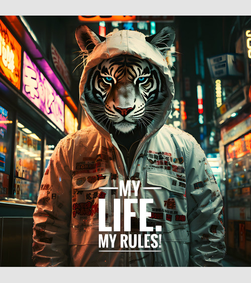 Urban3DArt - Tiger My Rules