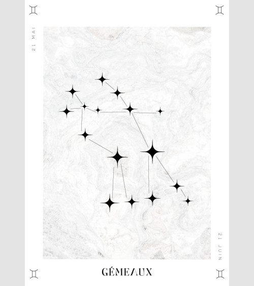 FFRAME - Constellation Gémeaux