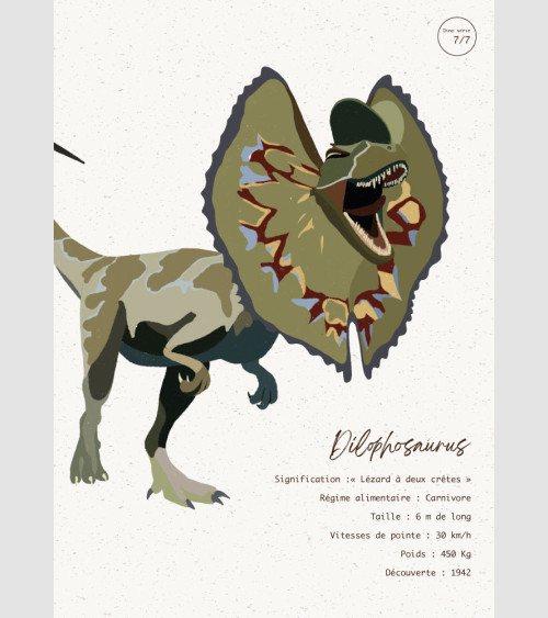 FFRAME - Dilophausaurus