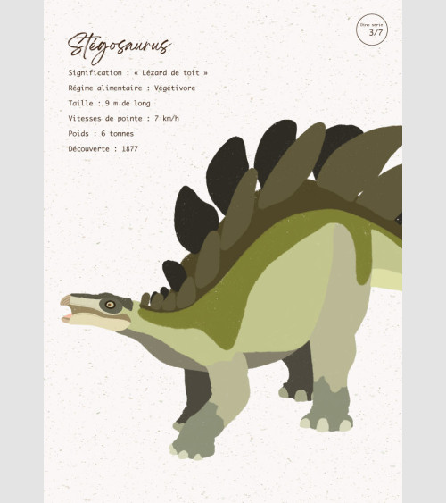 FFRAME - Stegosaurus
