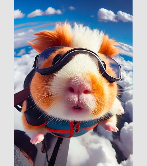 FFRAME - Hamster En Parachute